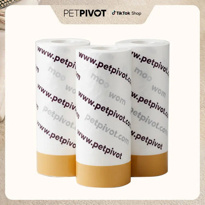Petpivot Autoscooper 11 Waste Bags, 60-Pack Replacement Trash Bags for Autoscooper 11 Self-Cleaning Cat Litter Box, Helps Seal in Odors, Automatic Litter Box Liner Bags, Sohochic
